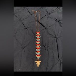 Arrowhead Indian, Indian necklace